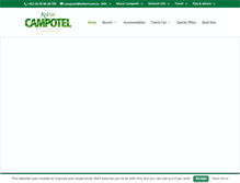 Tablet Screenshot of campotel.com